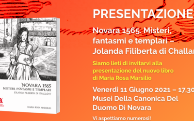 PRESENTAZIONE del libro NOVARA 1565 di Maria Rosa Marsilio