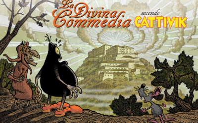 Cattivik al Forte di Bard con la “sua” Divina Commedia