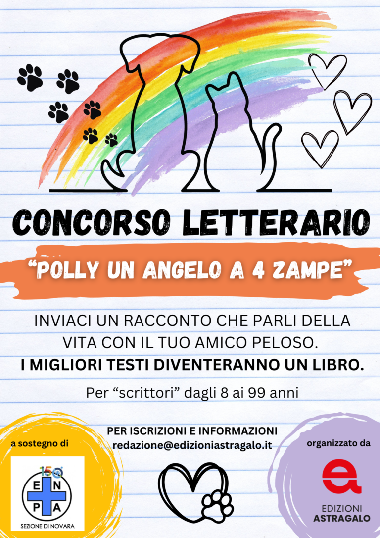 CONCORSO LETTERARIO “Polly un angelo a 4 zampe”